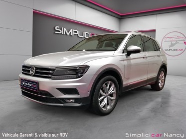 Volkswagen tiguan 2.0 tdi 150ch dsg7 finition carat / 1ere main / origine france / garantie 12 mois occasion simplicicar...