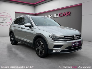 Volkswagen tiguan 2.0 tdi 150 bmt 4motion carat distri ok entretien vw occasion avignon (84) simplicicar simplicibike france