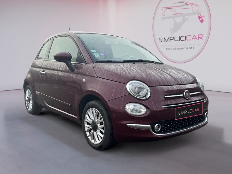 Fiat 500 serie 3 69 ch lounge/toit panoramique/75 500 km occasion simplicicar orgeval  simplicicar simplicibike france