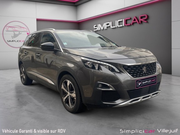 Peugeot 5008 phase 2 bluehdi 180ch ss eat8 gt, full option, garantie 12 mois occasion simplicicar villejuif  simplicicar...