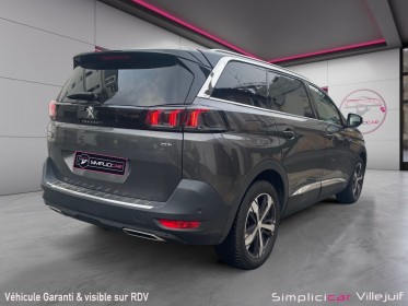 Peugeot 5008 phase 2 bluehdi 180ch ss eat8 gt, full option, garantie 12 mois occasion simplicicar villejuif  simplicicar...