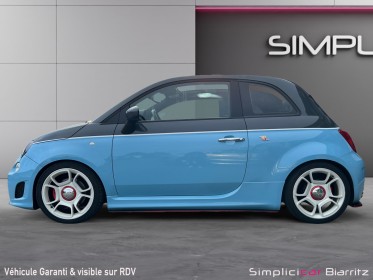 Fiat 500cabrio 1.4 turbo t-jet abarth occasion simplicicar biarritz  simplicicar simplicibike france