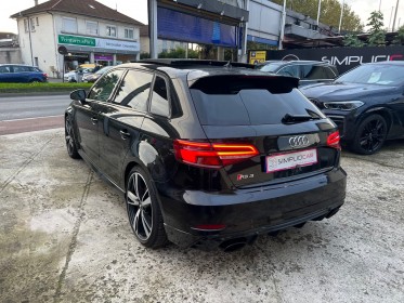 Audi rs3 sportback 2.5 tfsi 400 s tronic 7 quattro occasion simplicicar livry gargan simplicicar simplicibike france