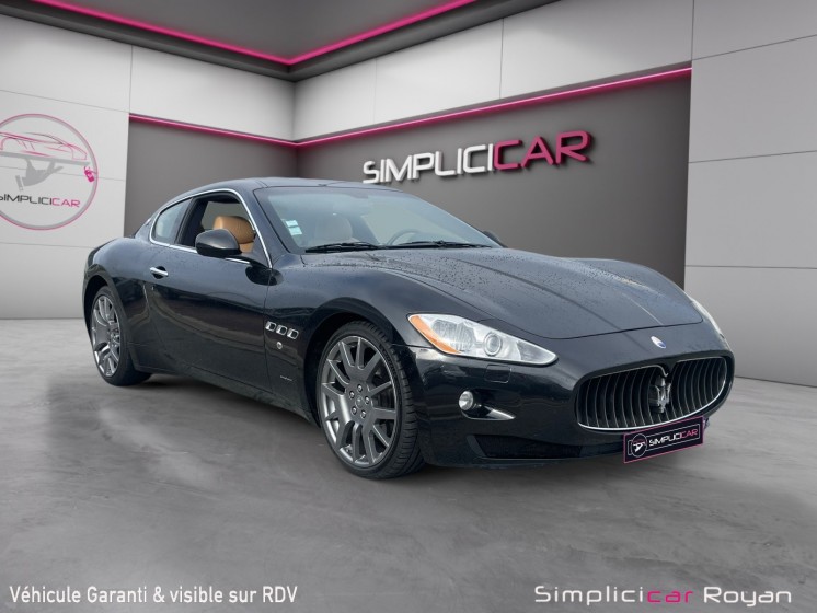 Maserati granturismo 4.2 v8 405 ch  bva zf 6 rapports révisé  garanti 12 mois occasion simplicicar royan simplicicar...