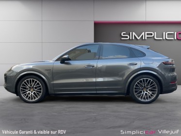 Porsche cayenne coupe 2022 e-hybrid 3.0 v6 462 ch tiptronic bva jantes spyder, toit panoramique, 1 ere main, véhicule...