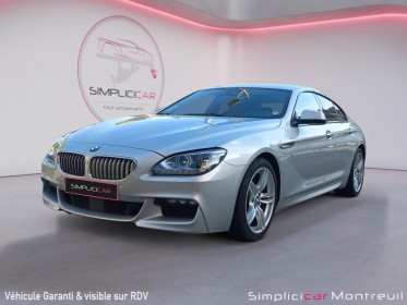 Bmw serie 6 gran coupe f06 650i v8 450ch m sport 4.4i garantie 12 mois occasion montreuil (porte de vincennes)(75)...