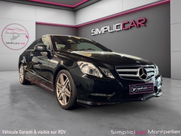 Mercedes classe e coupe 350 bluetec executive a occasion montpellier (34) simplicicar simplicibike france