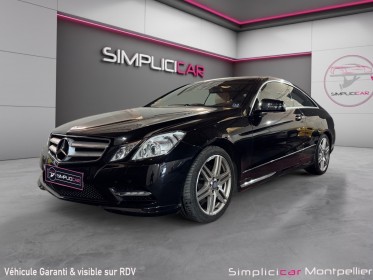 Mercedes classe e coupe 350 bluetec executive a occasion montpellier (34) simplicicar simplicibike france