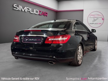 Mercedes classe e coupe 350 bluetec executive a occasion montpellier (34) simplicicar simplicibike france