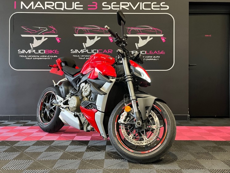 Ducati streetfighter v4 garantie occasion  simplicicar aix les bains simplicicar simplicibike france