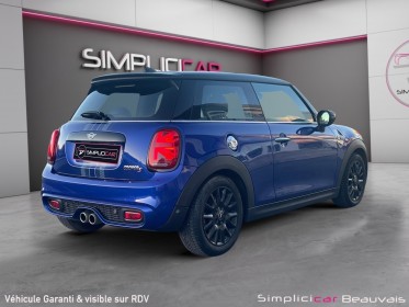 Mini hatch 3 portes f56 lci cooper s 192 ch edition heddon street occasion parc voitures beauvais simplicicar simplicibike...