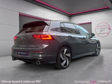 Volkswagen golf 2.0 tsi 245 dsg7 gti entretiens constructeur, garantie constructeurs mars 2025, caméra de recul, carplay......