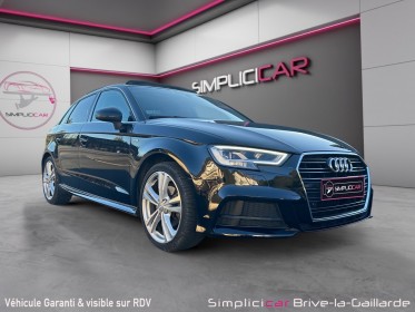 Audi a3 sportback 35 tfsi cod 150 s tronic 7 sport limited occasion simplicicar brive la gaillarde  simplicicar simplicibike...