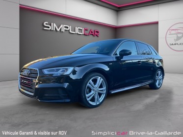 Audi a3 sportback 35 tfsi cod 150 s tronic 7 sport limited occasion simplicicar brive la gaillarde  simplicicar simplicibike...