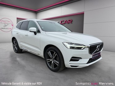 Volvo xc60 t8 twin engine 303 ch  87 ch geartronic 8 inscription occasion simplicicar rennes simplicicar simplicibike france