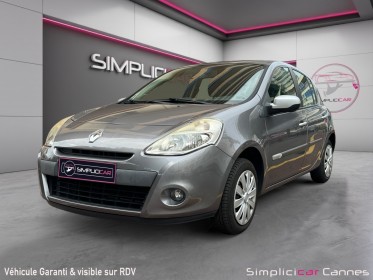 Renault clio iii 1.2 16v 75 zen occasion cannes (06) simplicicar simplicibike france