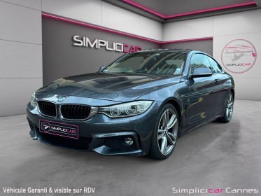 Bmw serie 4 coupe f32 420d 184 ch m sport a occasion cannes (06) simplicicar simplicibike france