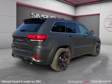 Jeep grand cherokee srt8 6.4 v8 hemi covering noir mat interieur cognac pack carbone interieur pack ÉlÉctrique garantie...