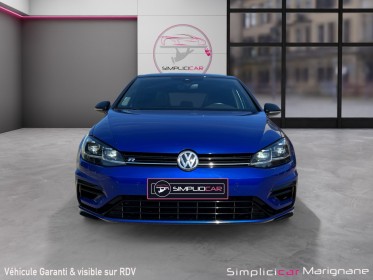 Volkswagen golf r 2.0 tsi 300 bleu lapiz  suivi complet vw, toit ouvrant, virtual cockpit, dynaudio, siÈges cuir chauf......