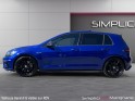 Volkswagen golf r 2.0 tsi 300 bleu lapiz  suivi complet vw, toit ouvrant, virtual cockpit, dynaudio, siÈges cuir chauf......