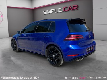 Volkswagen golf r 2.0 tsi 300 bleu lapiz  suivi complet vw, toit ouvrant, virtual cockpit, dynaudio, siÈges cuir chauf......