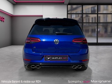 Volkswagen golf r 2.0 tsi 300 bleu lapiz  suivi complet vw, toit ouvrant, virtual cockpit, dynaudio, siÈges cuir chauf......