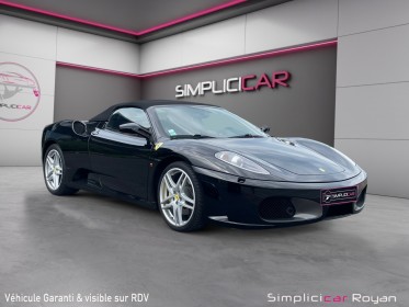 Ferrari f430 spider v8 boite f1 garantie 12 mois occasion simplicicar royan simplicicar simplicibike france