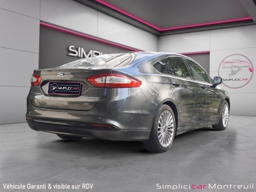 Ford mondeo 2.0 hybrid 187 titanium  pack cuir occasion montreuil (porte de vincennes)(75) simplicicar simplicibike france