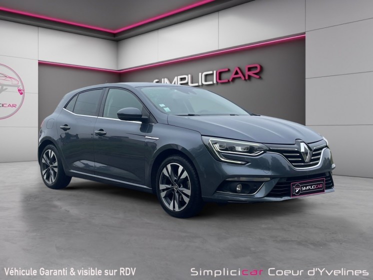 Renault megane iv berline tce 140 edc fap - intens occasion simplicicar coeur d'yvelines - auto expo 78 simplicicar...