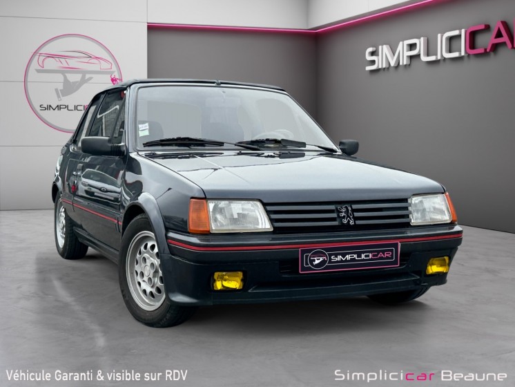 Peugeot 205 cabriolet 1.6i cti occasion simplicicar beaune simplicicar simplicibike france