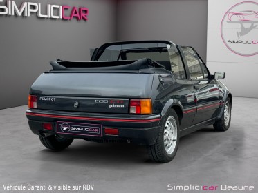 Peugeot 205 cabriolet 1.6i cti occasion simplicicar beaune simplicicar simplicibike france