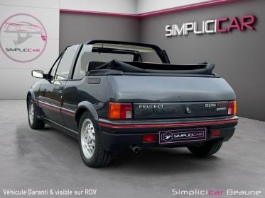 Peugeot 205 cabriolet 1.6i cti occasion simplicicar beaune simplicicar simplicibike france