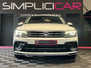 Volkswagen tiguan 2.0 tdi 190 dsg7 4motion carat garantie 12 mois occasion  simplicicar aix les bains simplicicar...