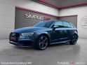 Audi rs3 sportback 2.5 tfsi 400 s tronic 7 quattro  phares matrix  susp. magnetic audi  surpiqures rouge occasion simplicicar...