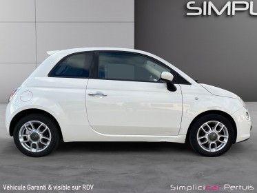 Fiat 500 1ère main 1.2 69 ch sport occasion simplicicar pertuis  simplicicar simplicibike france