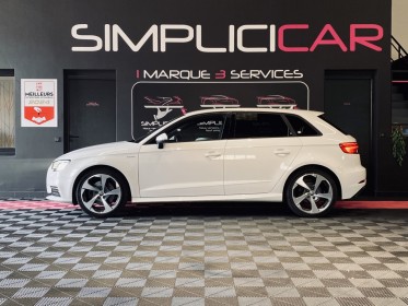 Audi a3 sportback 1.4 tfsi e-tron 204 s tronic 6 s line - entretien audi - garantie 12 mois occasion  simplicicar aix les...