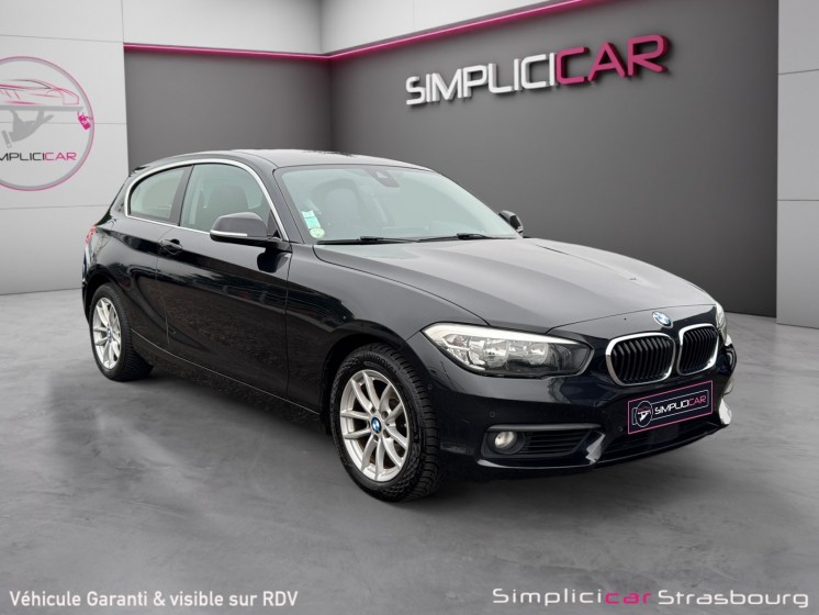 Bmw serie 1 f21 lci 118d 150 ch lounge boite auto - siege chauffant - pdc - occasion simplicicar strasbourg simplicicar...