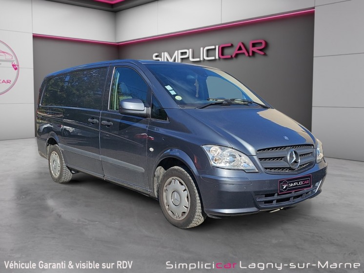 Mercedes vito fourgon 113 cdi 136ch 2.8t long a occasion simplicicar lagny  simplicicar simplicibike france