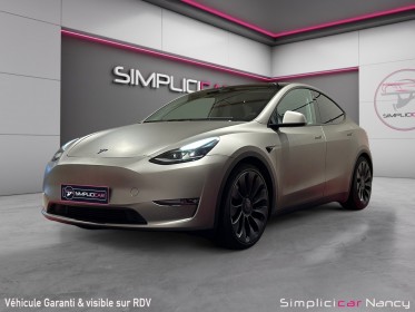 Tesla model y performance dual motor awd / premiere main occasion simplicicar nancy simplicicar simplicibike france