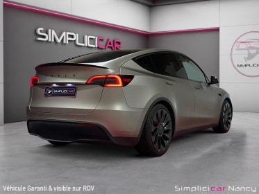 Tesla model y performance dual motor awd / premiere main occasion simplicicar nancy simplicicar simplicibike france