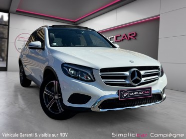 Mercedes glc classe 220 d 9g-tronic 4matic fascination - première main - caméra de recul occasion simplicicar compiegne...