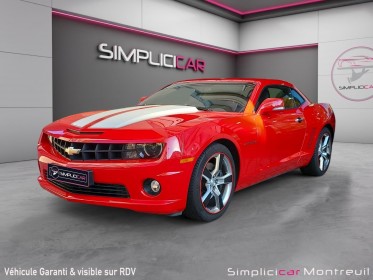 Chevrolet camaro coupe v8 6.2 405ch a occasion montreuil (porte de vincennes)(75) simplicicar simplicibike france