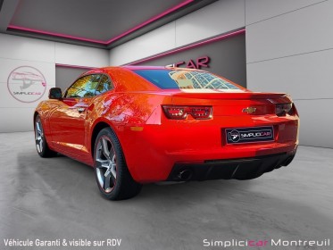 Chevrolet camaro coupe v8 6.2 405ch a occasion montreuil (porte de vincennes)(75) simplicicar simplicibike france