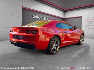 Chevrolet camaro coupe v8 6.2 405ch a occasion montreuil (porte de vincennes)(75) simplicicar simplicibike france