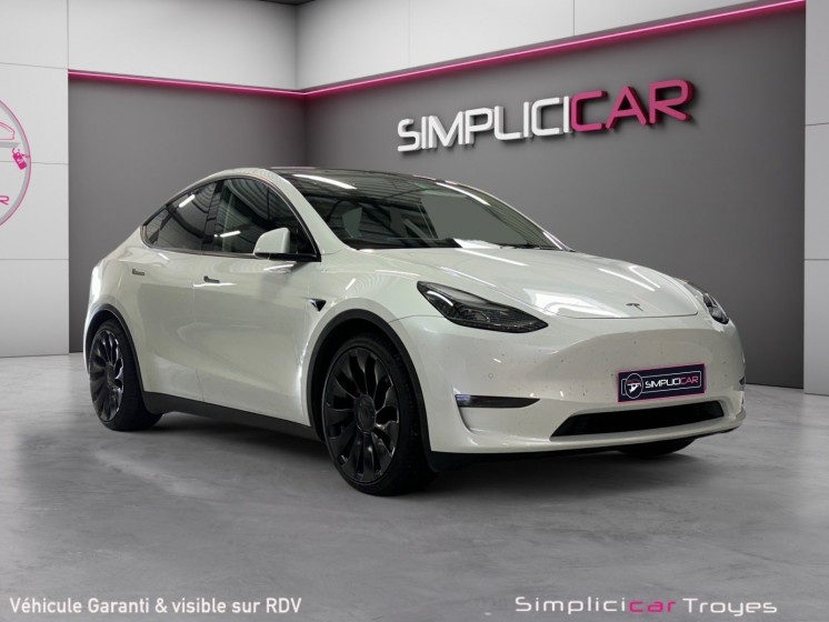 Tesla model y performance dual motor awd autopilot fsd occasion troyes simplicicar simplicibike france