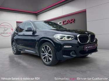 Bmw x3 g01 xdrive30d 265ch bva8 m sport occasion simplicicar brive la gaillarde  simplicicar simplicibike france