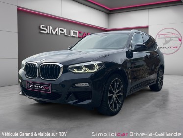 Bmw x3 g01 xdrive30d 265ch bva8 m sport occasion simplicicar brive la gaillarde  simplicicar simplicibike france