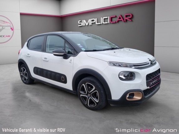 Citroen c3 c3 puretech 110 ss bvm6 origins entretien complet a jour. occasion avignon (84) simplicicar simplicibike france