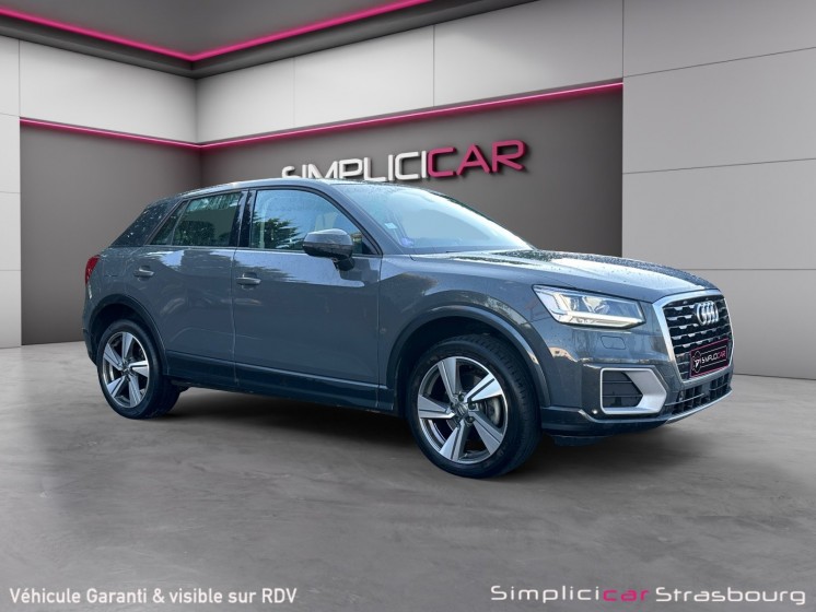 Audi q2 q2 1.4 tfsi cod 150 ch s tronic 7 design luxe occasion simplicicar strasbourg simplicicar simplicibike france