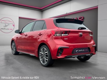 Kia rio 1.0l t-gdi 120 ch isg gt line  garantie 3 ans constructeur  entretien complet occasion simplicicar vernon simplicicar...